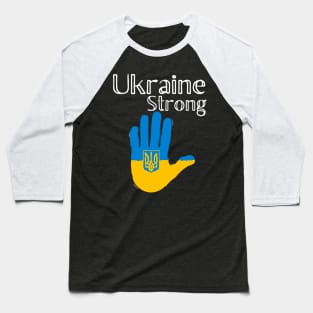 Ukraine Strong Baseball T-Shirt